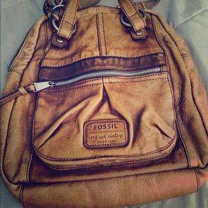 AUTHENTIC Fossil purse/Backpack
